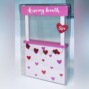Valentine Photo Prop Hearts Kissing Booth - NEW!